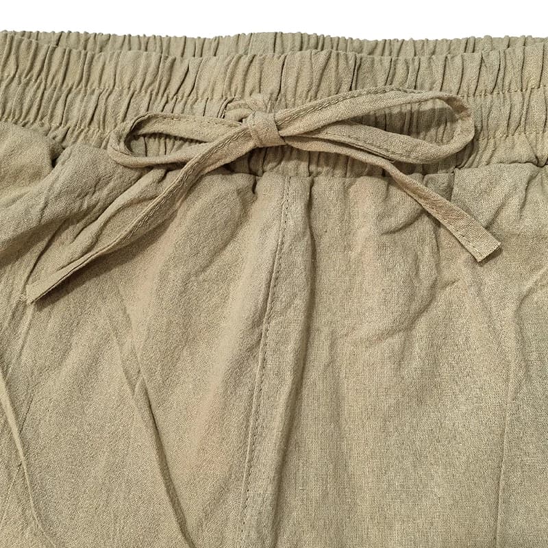 Men's Relaxed-Fit Drawstring Trousers