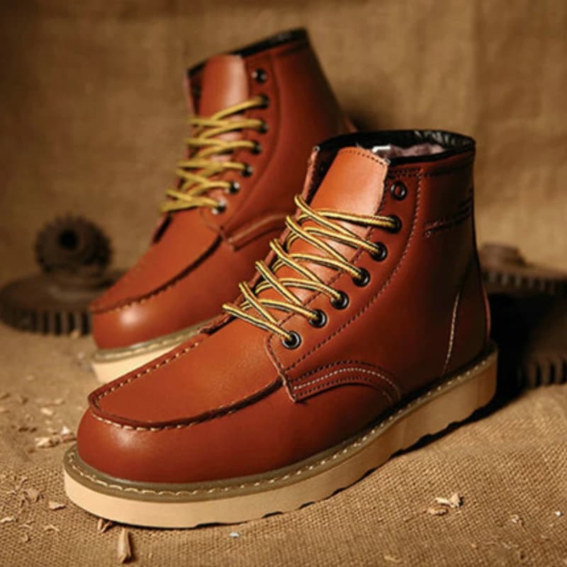 Men's Leather Ankle Boots