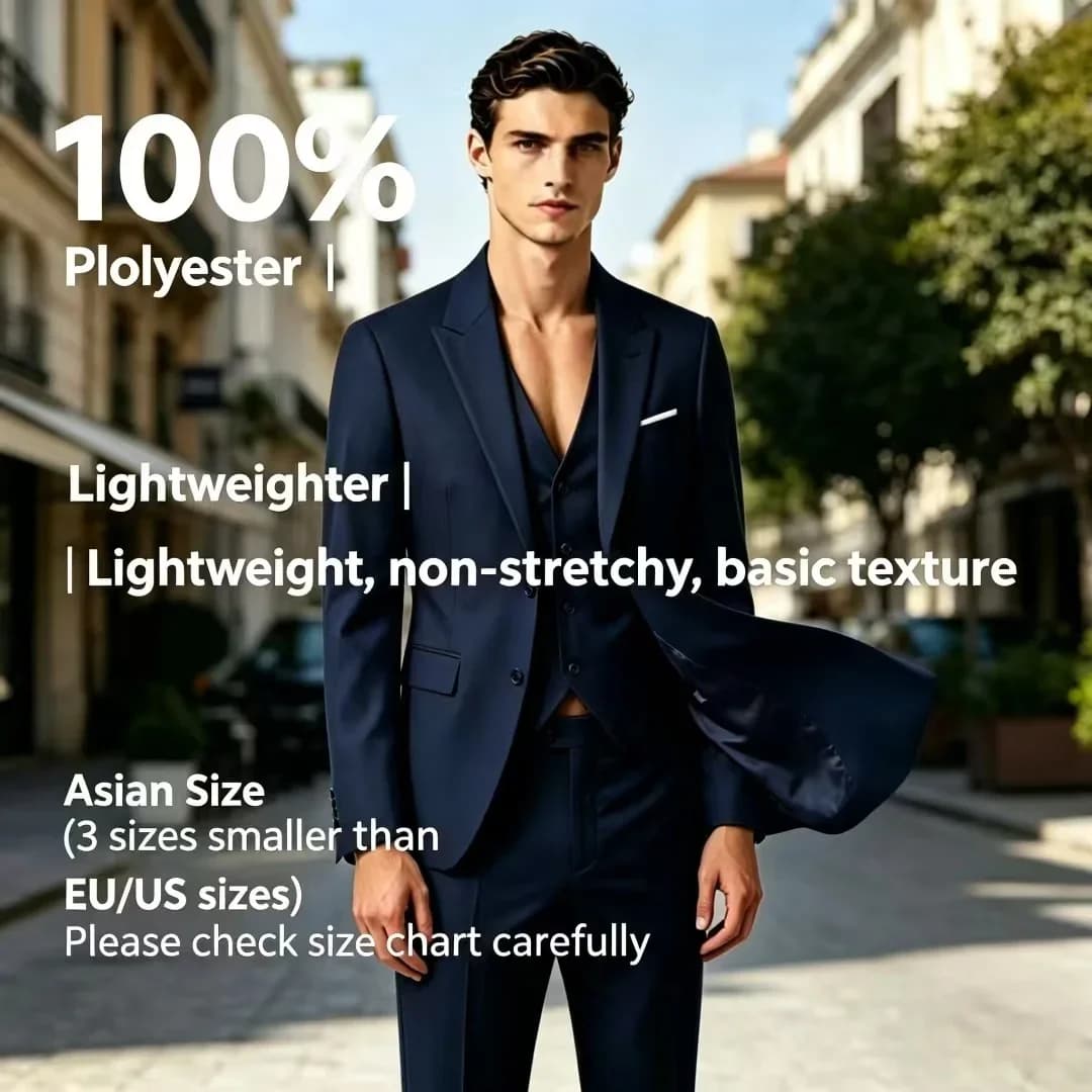 Men's Slim-Fit Two-Piece Suit